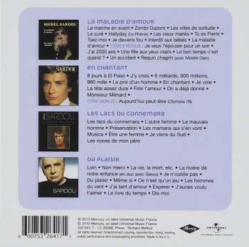 4CD/Zestaw pudełkowy Michel Sardou: 4 Albums Originaux