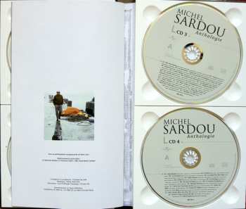 4CD/Zestaw pudełkowy Michel Sardou: Anthologie