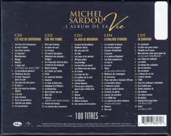 5CD/Zestaw pudełkowy Michel Sardou: L'album De Sa Vie