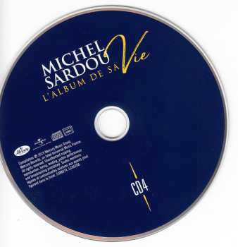 5CD/Zestaw pudełkowy Michel Sardou: L'album De Sa Vie
