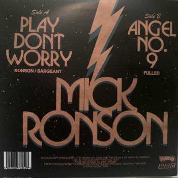 SP Mick Ronson: Live On The Old Grey Whistle Test