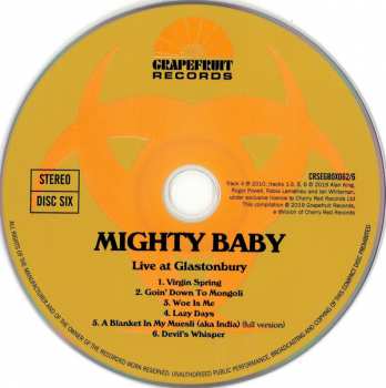 6CD/Zestaw pudełkowy Mighty Baby: At A Point Between Fate And Destiny (The Complete Recordings)