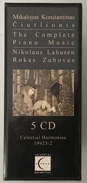 5CD/Zestaw pudełkowy Mikalojus Konstantinas Ciurlionis: The Complete Piano Music