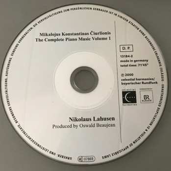 5CD/Zestaw pudełkowy Mikalojus Konstantinas Ciurlionis: The Complete Piano Music
