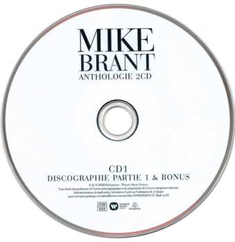 2CD Mike Brant: Anthologie 2 CD
