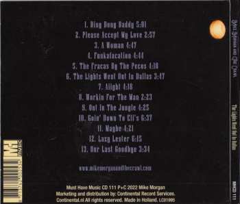 CD Mike Morgan & The Crawl: The Lights Went Out In Dallas