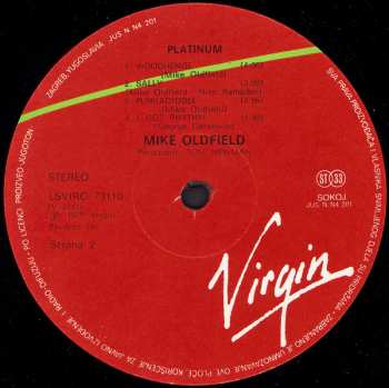 LP Mike Oldfield: Platinum