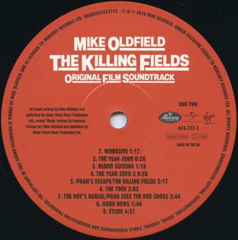 LP Mike Oldfield: The Killing Fields (Original Film Soundtrack)