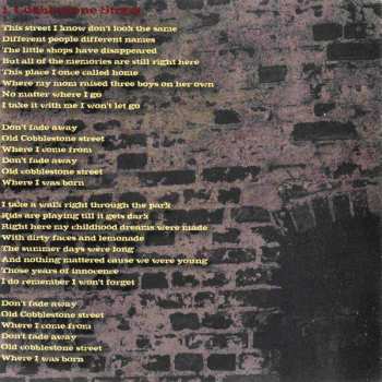 CD Mike Tramp: Cobblestone Street