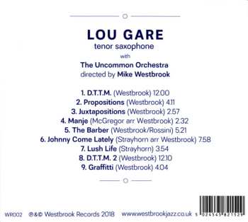 CD Mike Westbrook: In Memory Of Lou Gare Tenor Saxophone