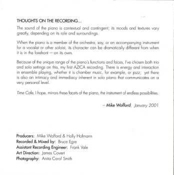 CD Mike Wofford: Time Cafe