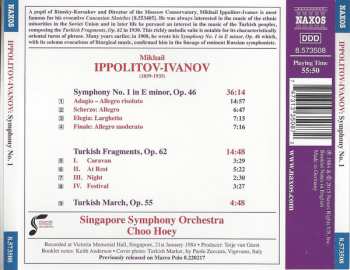 CD Mikhail Ippolitov-Ivanov: Symphony No. 1 In E Minor • Turkish Fragments • Turkish March