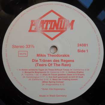 3LP/Zestaw pudełkowy Mikis Theodorakis: Zorbas