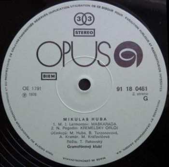 LP Mikuláš Huba: Z Autorského Profilu