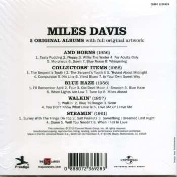5CD/Zestaw pudełkowy Miles Davis: 5 Original Albums