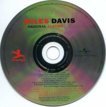 5CD/Zestaw pudełkowy Miles Davis: 5 Original Albums