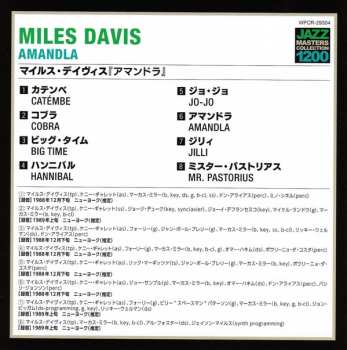CD Miles Davis: Amandla LTD