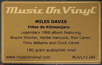 LP Miles Davis: Filles De Kilimanjaro