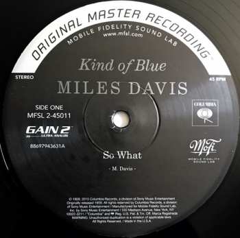 2LP/Zestaw pudełkowy Miles Davis: Kind Of Blue LTD | NUM | DLX