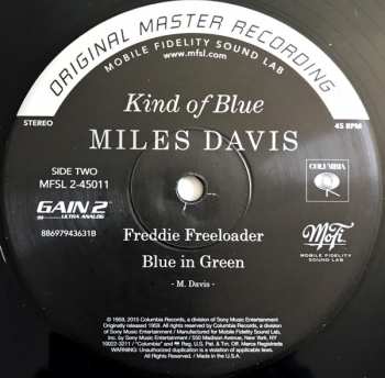 2LP/Zestaw pudełkowy Miles Davis: Kind Of Blue LTD | NUM | DLX