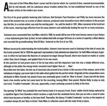 2CD Miles Davis: Kind Of Blue