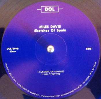 LP Miles Davis: Sketches Of Spain LTD | CLR