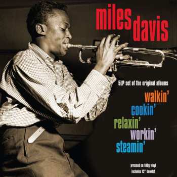 5LP/Zestaw pudełkowy Miles Davis: Walkin', Cookin', Relaxin', Workin', Steamin' 
