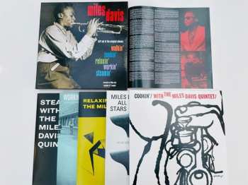 5LP/Zestaw pudełkowy Miles Davis: Walkin', Cookin', Relaxin', Workin', Steamin' 