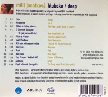 CD Milli Janatková: Hluboko = Deep