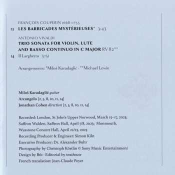 CD Miloš Karadaglić: Baroque