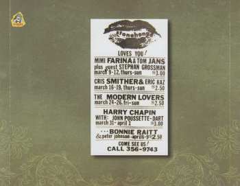 CD Mimi Farina: Case Western Reserve 8th April 1972