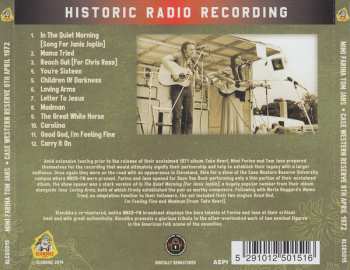 CD Mimi Farina: Case Western Reserve 8th April 1972