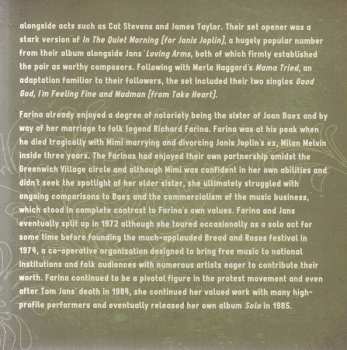 CD Mimi Farina: Case Western Reserve 8th April 1972