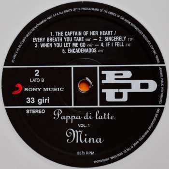 2LP Mina: Pappa Di Latte CLR | LTD