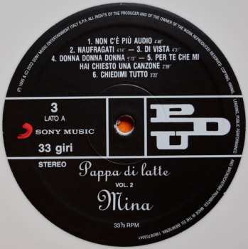 2LP Mina: Pappa Di Latte CLR | LTD