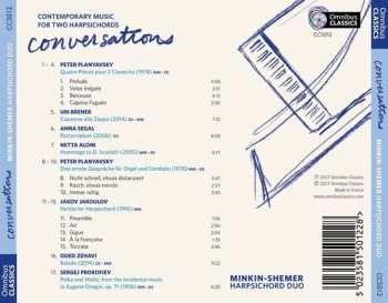 CD Minkin-Shemer Harpsichord Duo: Conversations: Contemporary Music For Two Harpsichords