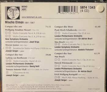 4CD/Zestaw pudełkowy Ludwig van Beethoven: Violin Concertos: The Complete Decca Recordings, Vol.I 