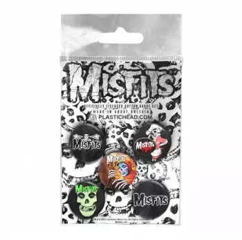 Zestaw Odznak Misfits Button Badge Set