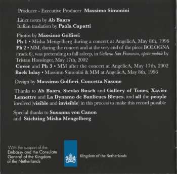 CD Misha Mengelberg: Rituals of Transition