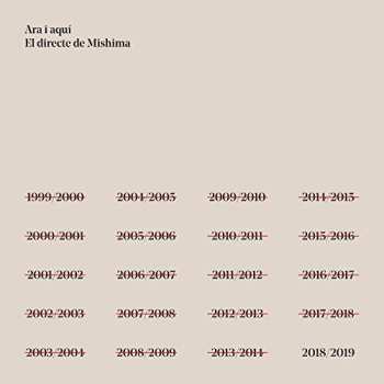 Album Mishima: Ara i aquí