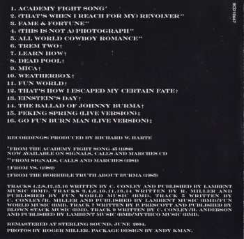 CD Mission Of Burma: A Gun To The Head: A Selection From The Ace Of Hearts Era