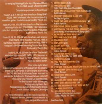 CD Mississippi John Hurt: Rediscovered
