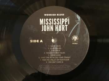 LP Mississippi John Hurt: Worried Blues