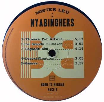 LP MISTER LEU & THE NYABINGHERS: BORN TO REGGAE