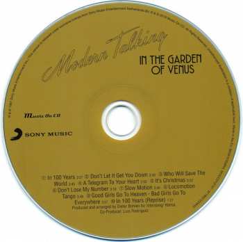 CD Modern Talking: In The Garden Of Venus - The 6th Album