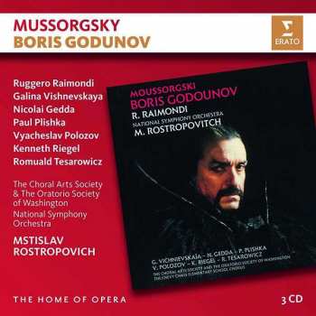 3CD Mstislav Rostropovich: Boris Godunov