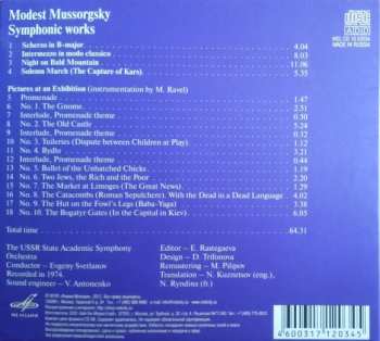 CD Modest Mussorgsky: Symphonic Works
