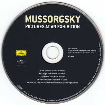 CD The Chicago Symphony Orchestra: Pictures At An Exhibition PIC