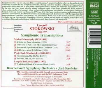 CD Leopold Stokowski: Pictures At An Exhibition • Boris Godunov • Night On Bare Mountain