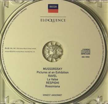 CD Maurice Ravel: Pictures At An Exhibition / La Valse / Rossiniana